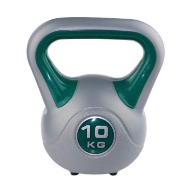 Kettlebell fit 10 KG SVELTUS -Vert (1198)
