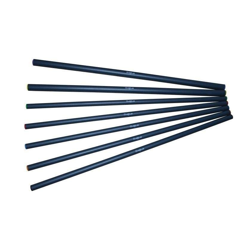 Barre acier lestée 2 kg 120 cm SVELTUS (7202) SVELTUS - 1