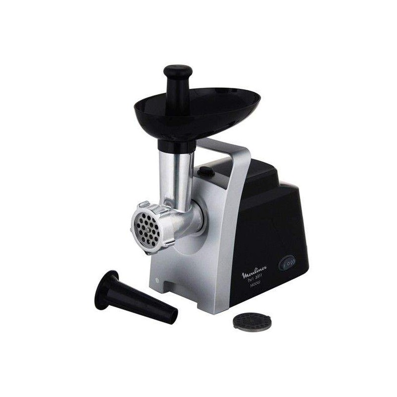 Hachoir à viande MOULINEX 1400W -NOIR & ARGENT (ME106832) MOULINEX - 1 chez affariyet moins cher