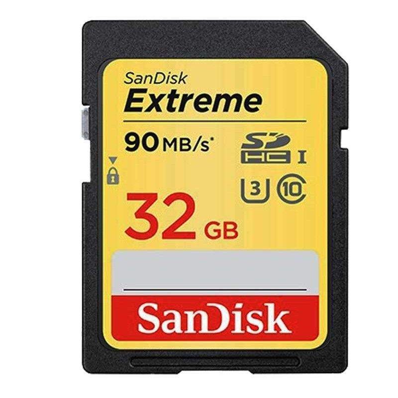 SanDisk Extreme SDHC 32Go 90MB/S SanDisk - 1 chez affariyet pas cher