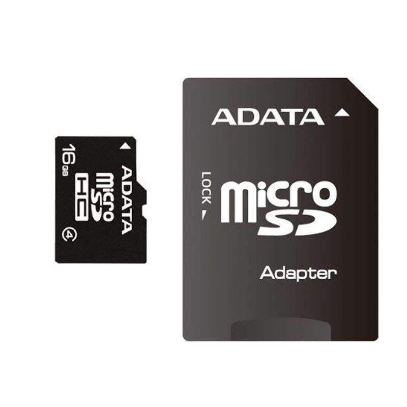 Carte Mémoire ADATA 16GB avec Adaptateur Micro SD