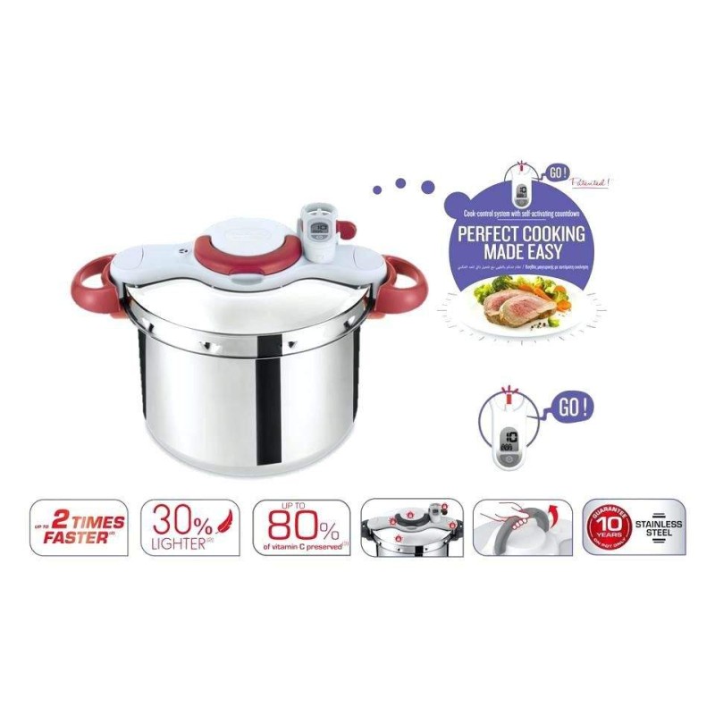 Cocotte minute perfect 7.5L TEFAL (P4624831) TEFAL - 6 chez affariyet pas cher