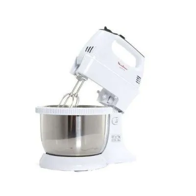 Batteur Avec Bol Moulinex 300W -Gris & Inox