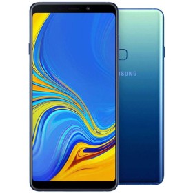 COQUE KIT VITRE ARRIERE Samsung Galaxy A9 2018 A920 Lemonade Blue NEUF 