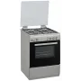 Cuisinière Klass 4 Feux 50x60CM Inox Avec Tourne Broche