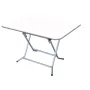 Table Pliante 120 X 80 CM PVC Socle Peinture SOTUFAB