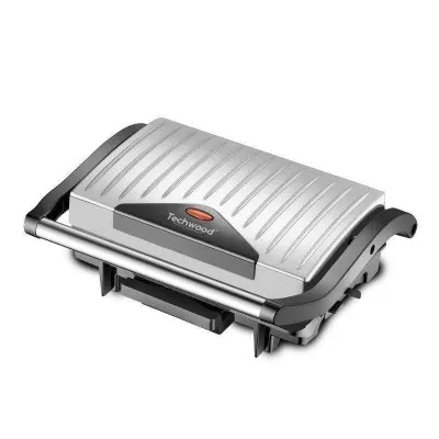 Grille Viande & Panini TECHWOOD 1500W -Silver