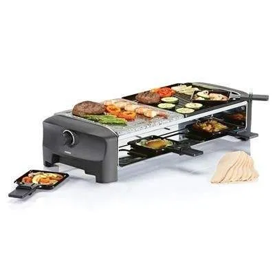 Raclette Multifonction Avec Pierre de Cuisson PRINCESS