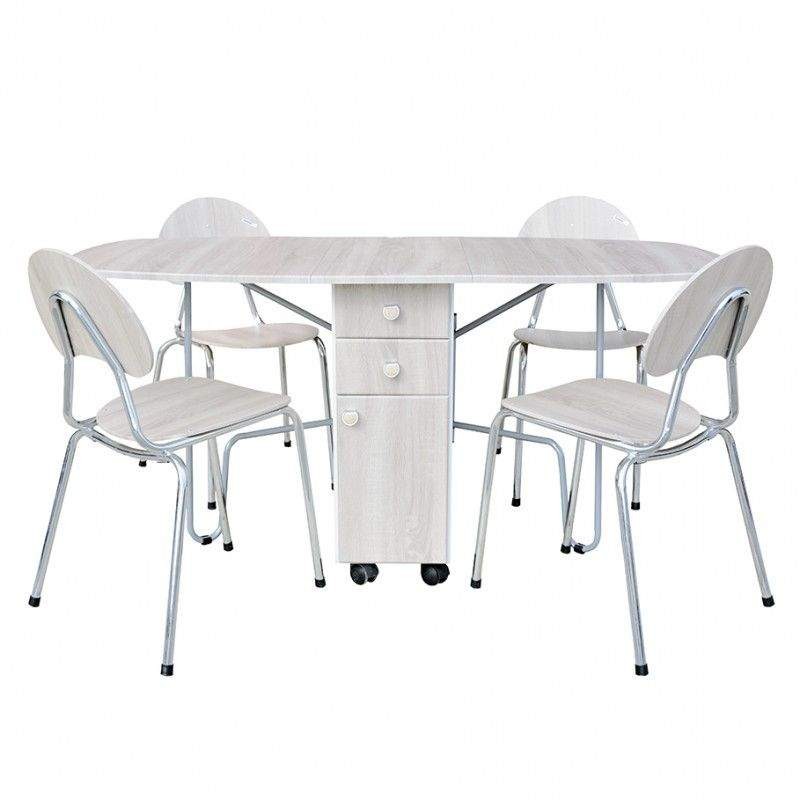 Table à tiroir rabattable PM PVC SOTUFAB (TC0016) SOTUFAB - 6