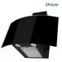 Hotte décoratif vitrée Orient 90cm - Noir