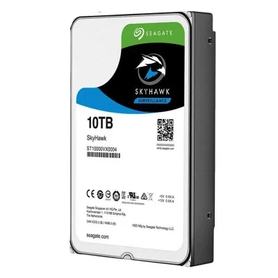 Disque Dur Interne de Surveillance SEAGATE SkyHawk 10 To 3.5\" (ST10000VX0004)