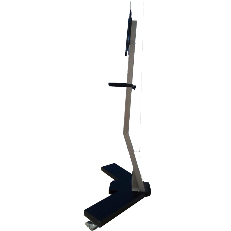 Support tv professionnel avec pied mobile (CP75) - 2 chez-affariyet-à-bas-prix