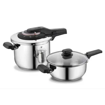 Cocotte 6L + Faitout 3L vita plus KORKMAZ (A168)