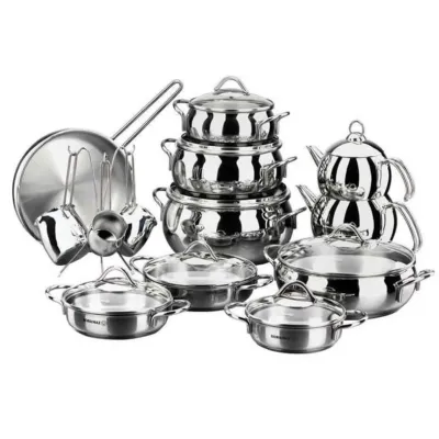 Set de 23 pièces inox Korkmaz Tombik (A1725)