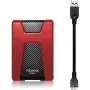 Disque dur externe Anti Choc Adata - Rouge (AHD650-2TU31-CRD)
