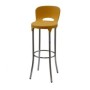 Tabouret dallas socle chrome SOTUFAB (TABC0010) SOTUFAB - 1
