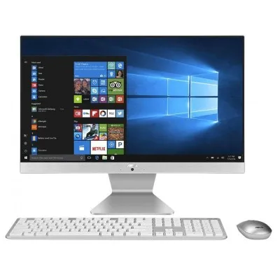 PC de Bureau ALL IN ONE ASUS i3 8è Gén 4Go 1To Blanc (V222UAK-WA169T)