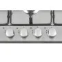 Plaque de cuisson CANDY 4 feux-Inox- (CPG74SQPX)