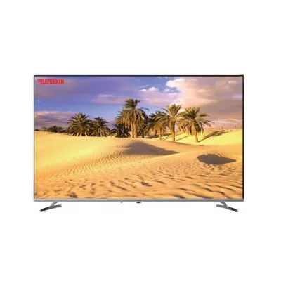 Téléviseur TELEFUNKEN 65’’ Smart  UHD Android 9.0 4K + Récepteur (TV65Q20A)