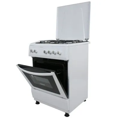 Cuisinière à Gaz FIESTA 60 cm Blanc (FFO-60W)