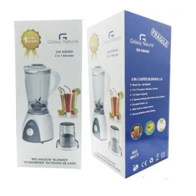 Blender Galaxy Naturel 2 en 1 400W