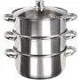 Cuiseur vapeur Livoo 24cm DOMOCLIP -Inox  (MEP121)