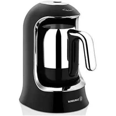 Machine À Café Turc 400 W 4 Tasses KORKMAZ -Noir
