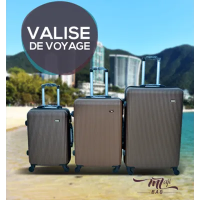 Set 3 Valise de voyage  MAJI BAG   ABS30-A/Bn