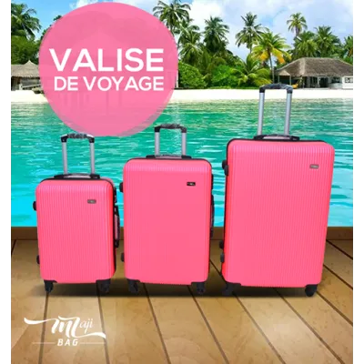 Set 3 Valises de voyage  MAJI BAG   ABS30-A/SN