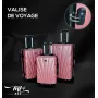 Set 3 Valise de voyage  MAJI BAG   ABS30-C/RG
