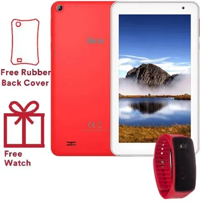 Tablette IKU TMAX 7\" WIFI KIDS + Rubber case + watch gratuit  - Rouge (TAB-TMAX RG)