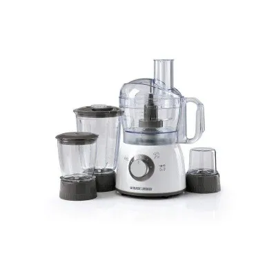 Robot De Cuisine 400 W Black & Decker -Blanc