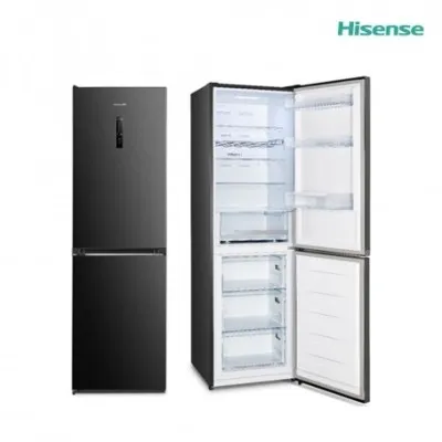 Réfrigérateur combiné HiSenSe NoFrost  318L Noir (RD-41WCB)