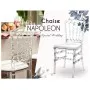 Chaise Napoléon transparent SOTUFAB