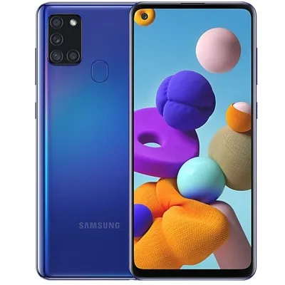 Smartphone SAMSUNG Galaxy A21S BLEU (SM-A21S-BL)