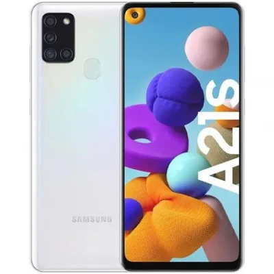 Smartphone SAMSUNG Galaxy A21S BLanc (SM-A21S-WT)