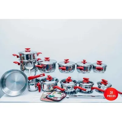 Service Frabosk 31 pièces fabrique en ITALY  Inox 18/10 (frabosk)