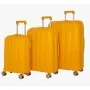 Set 3 Valises de voyage Moutarde (valise-MCS-M)
