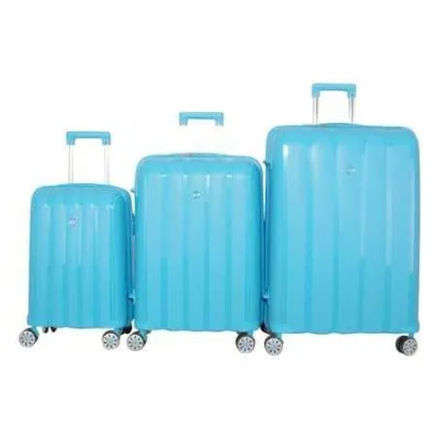 Set 3 Valises de voyage Bleu (valise-MCS-B)