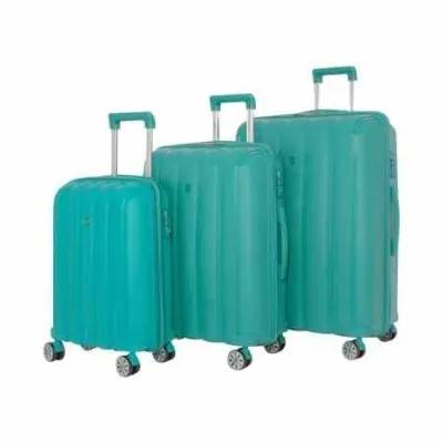 Set 3 Valises de voyage Vert (valise-MCS-VT)