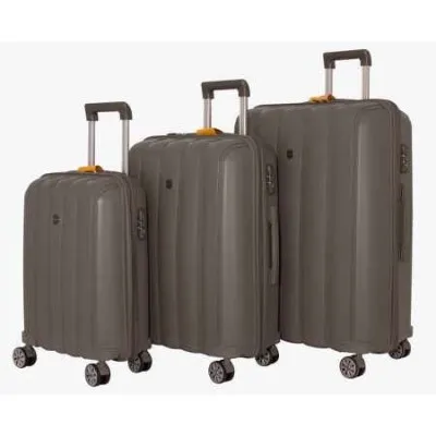 Set 3 Valises de voyage Gris (valise-MCS-GR)