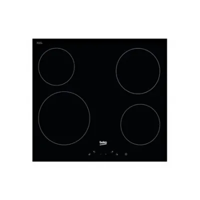 Table de cuisson induction BEKO 4 feux 60cm Noir(HII64401AT)