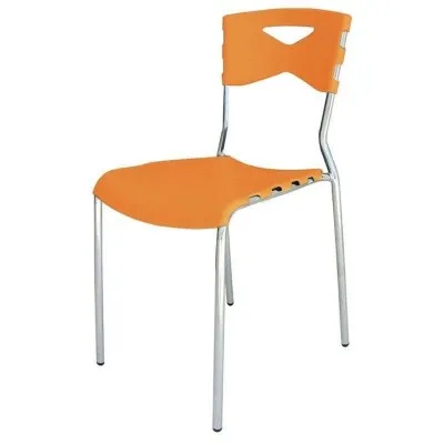 Chaise Chrome Mimi SOTUFAB -Orange