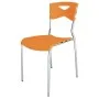 Chaise Chrome Mimi SOTUFAB -Orange