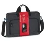 SACOCHE RIVACASE POUR PC PORTABLE 17.3\" NOIR + SOURIS SANS FIL - (8058)
