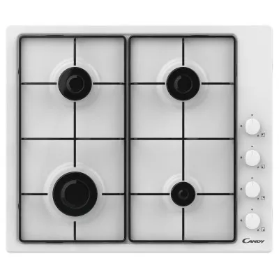 Plaque de cuisson CANDY 4 feux -Blanc (CHW6WLW)