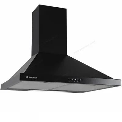 Hotte aspirante pyramidale HOOVER 60cm -Noir (HECH-616B)