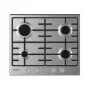 Plaque de cuisson 4 feux 60 cm HOOVER-Inox