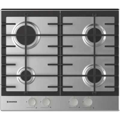 Plaque de cuisson 4 feux 60 cm HOOVER-Inox