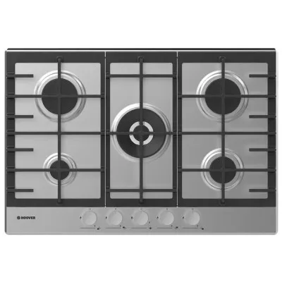 Plaque de cuisson à Gaz 5 feux HOOVER-Inox